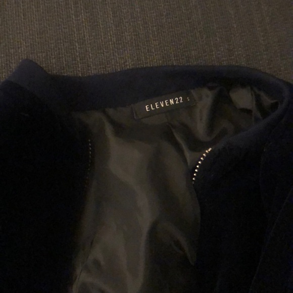 Eleven22 blue velvet jacket - Picture 3 of 3